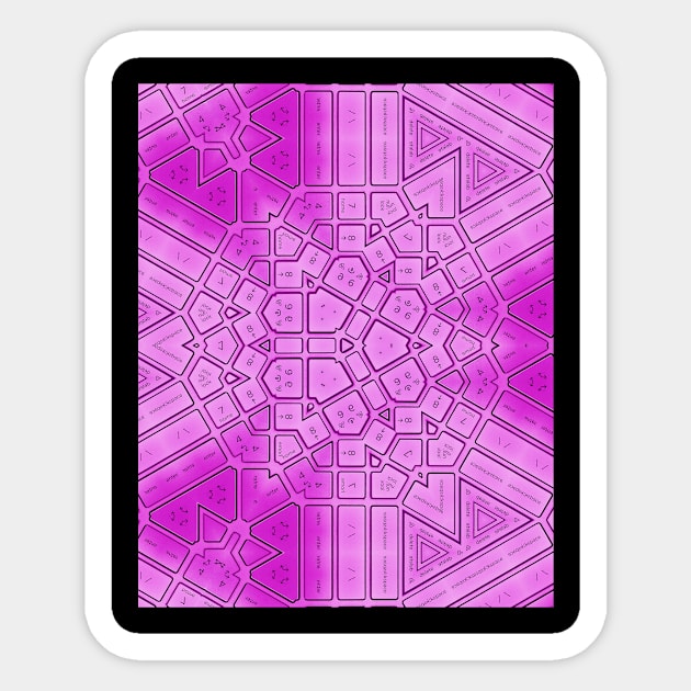 Pink omni directional keyboard Sticker by SEMPRINT